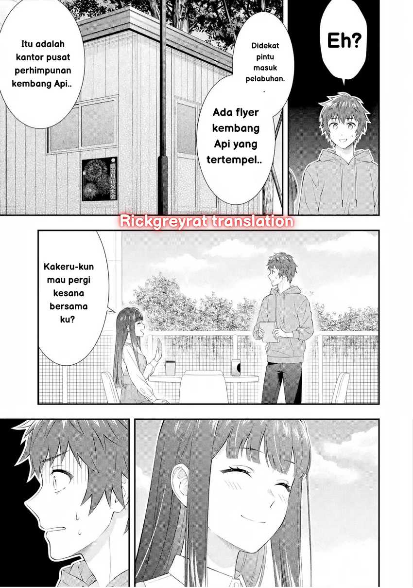 Toumei na Yoru ni Kakeru-kun to, Me ni Mienai Koi wo Shita. Chapter 03 Gambar 23