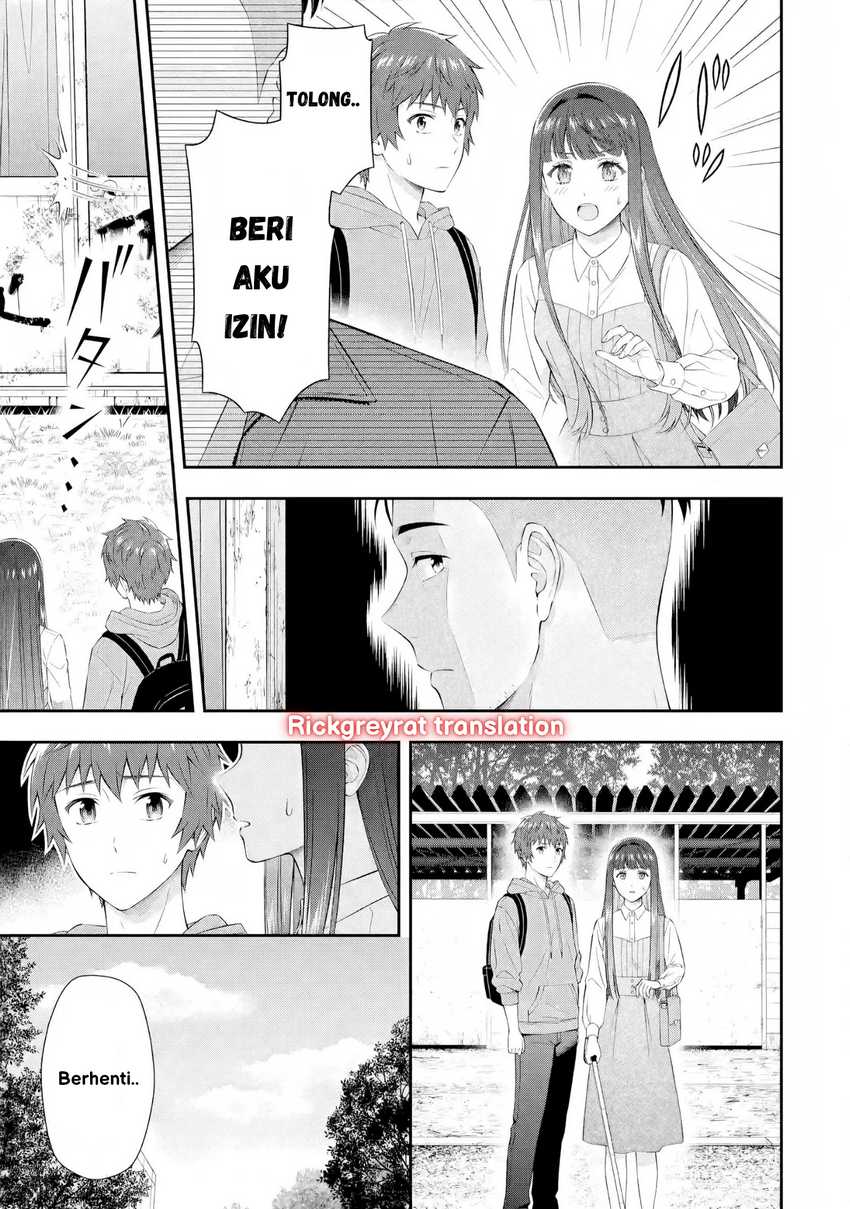 Toumei na Yoru ni Kakeru-kun to, Me ni Mienai Koi wo Shita. Chapter 03 Gambar 35