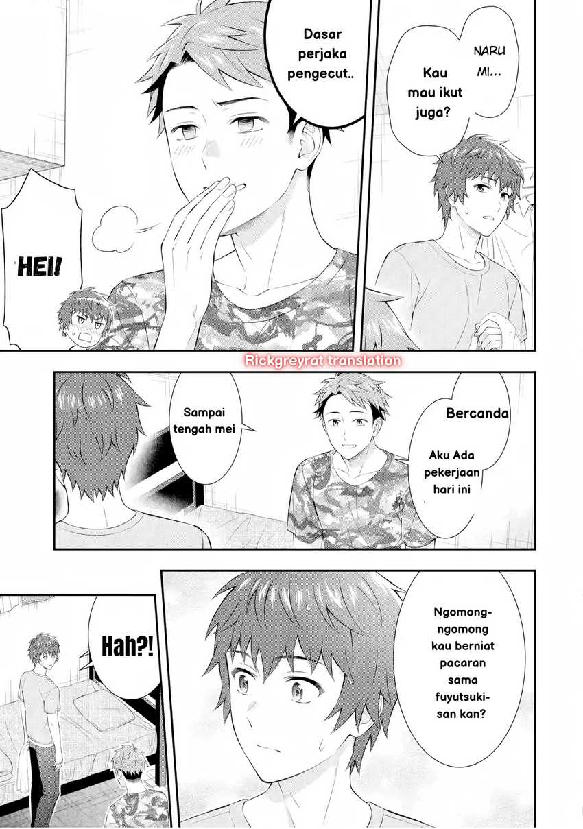 Toumei na Yoru ni Kakeru-kun to, Me ni Mienai Koi wo Shita. Chapter 03 Gambar 43
