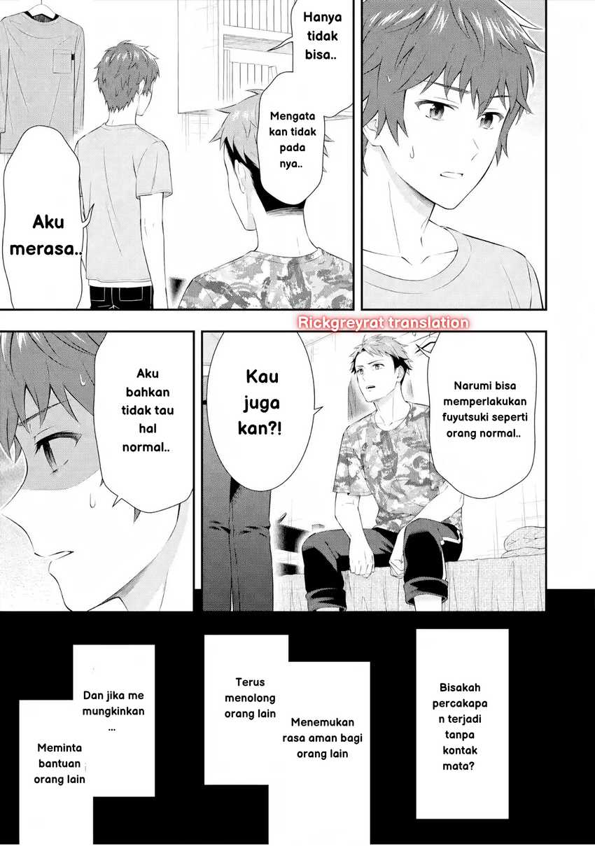 Toumei na Yoru ni Kakeru-kun to, Me ni Mienai Koi wo Shita. Chapter 03 Gambar 45