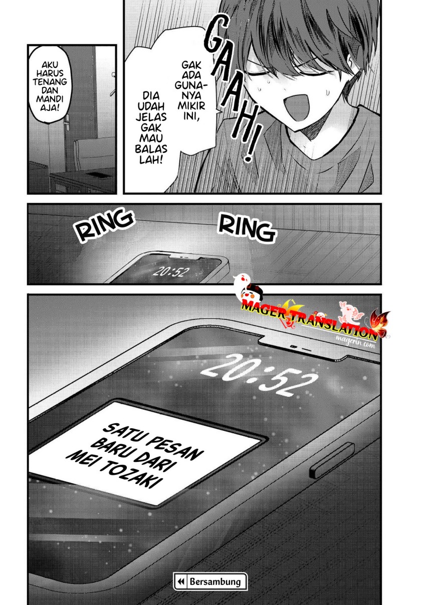 Tozaki-san wa Boku ni Dake Tsumetai Chapter 06 Gambar 25