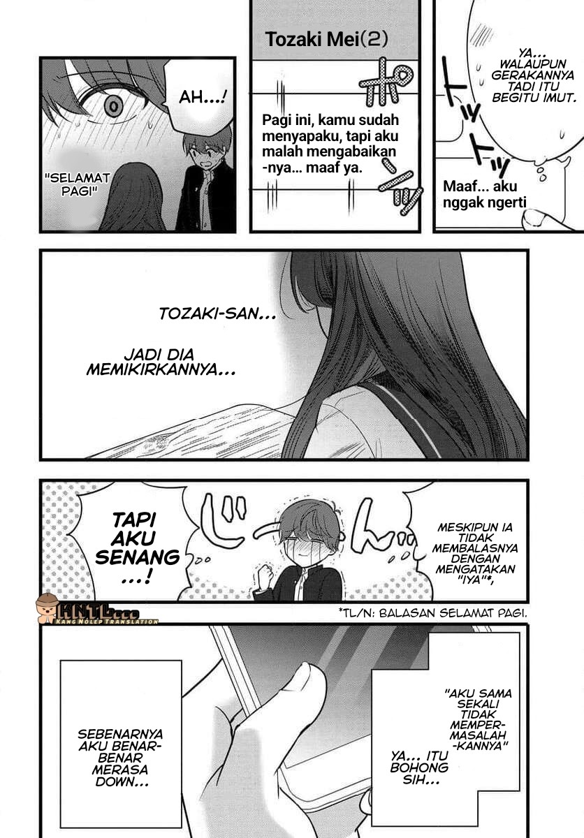 Tozaki-san wa Boku ni Dake Tsumetai Chapter 08 Gambar 11