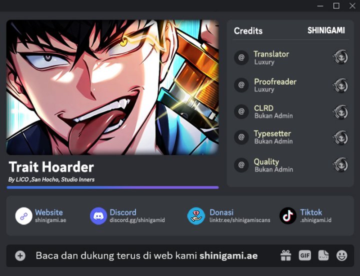 Trait Hoarder Chapter 18 Gambar 1