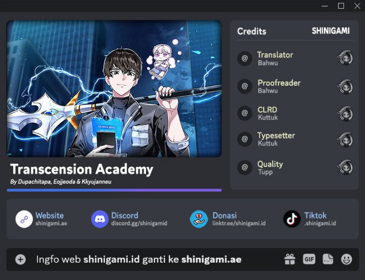 Transcension Academy Chapter 75 Gambar 1