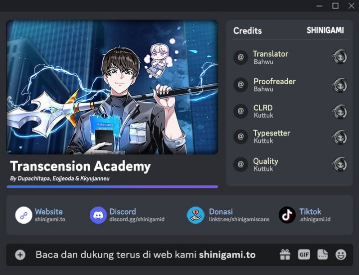 Transcension Academy Chapter 160 Gambar 1