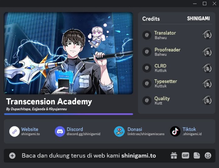 Transcension Academy Chapter 167 Gambar 1