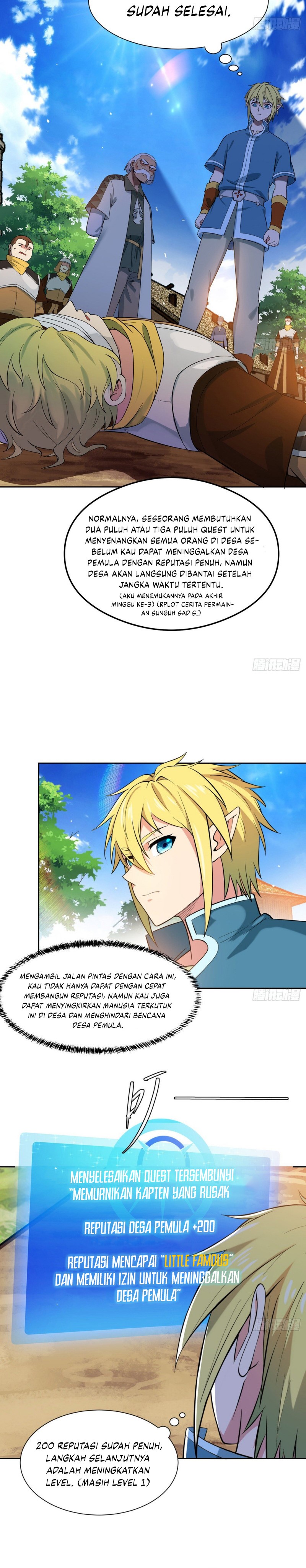Trapped Inside the Beta Test World for 1000 Years Chapter 08 Gambar 18