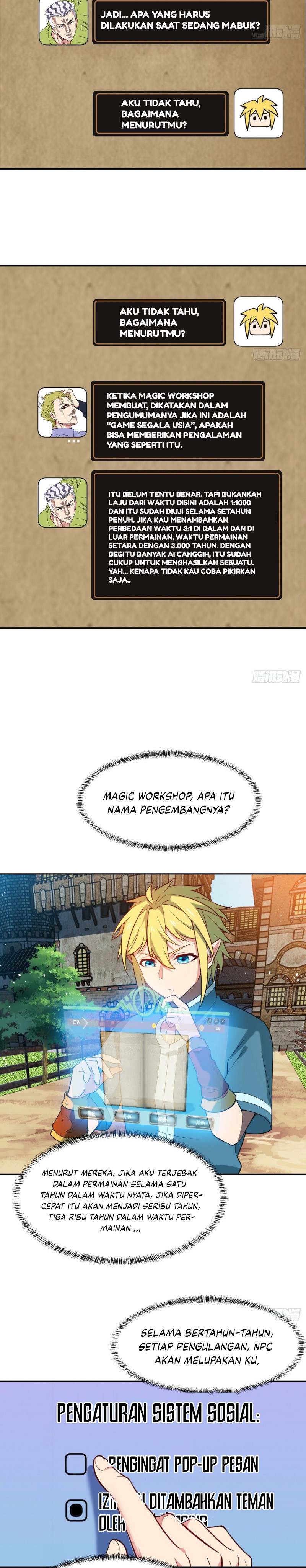 Trapped Inside the Beta Test World for 1000 Years Chapter 09 Gambar 13