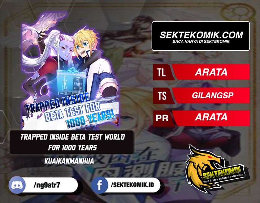 Trapped Inside the Beta Test World for 1000 Years Chapter 17 Gambar 1