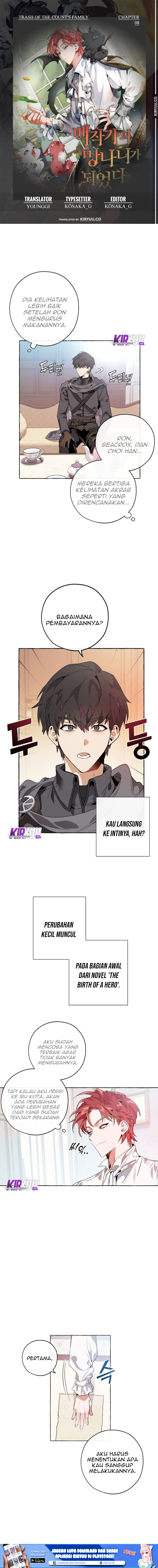 Trash of the Count’s Family Chapter 08 Gambar 1