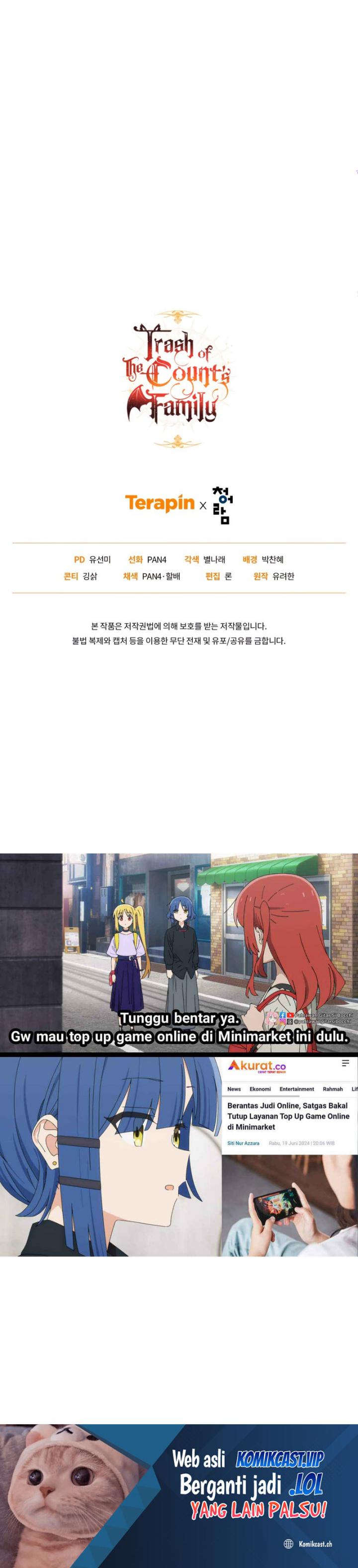 Trash of the Count’s Family Chapter 132 Gambar 40
