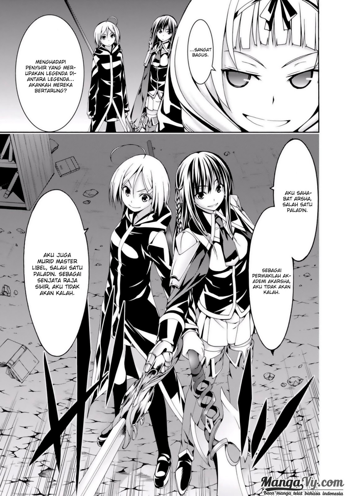Trinity Seven Chapter 72 Gambar 19