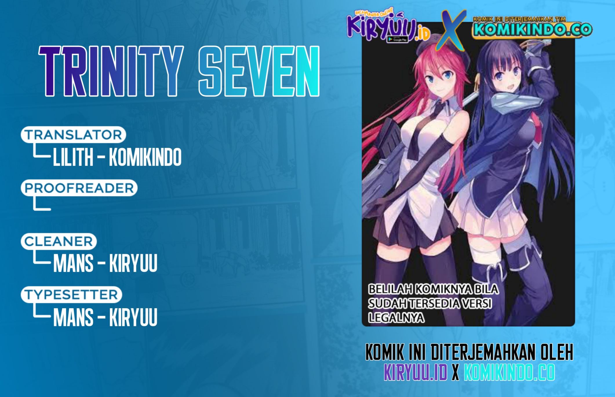 Trinity Seven Chapter 135 Gambar 1