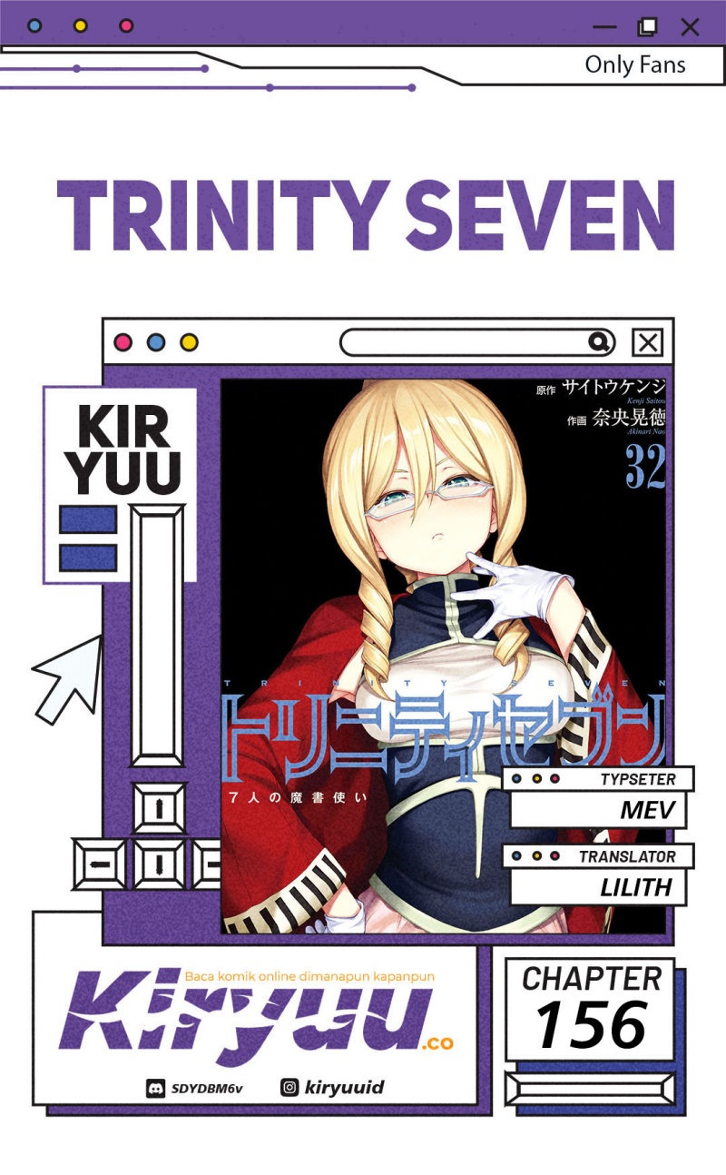 Trinity Seven Chapter 156 Gambar 1