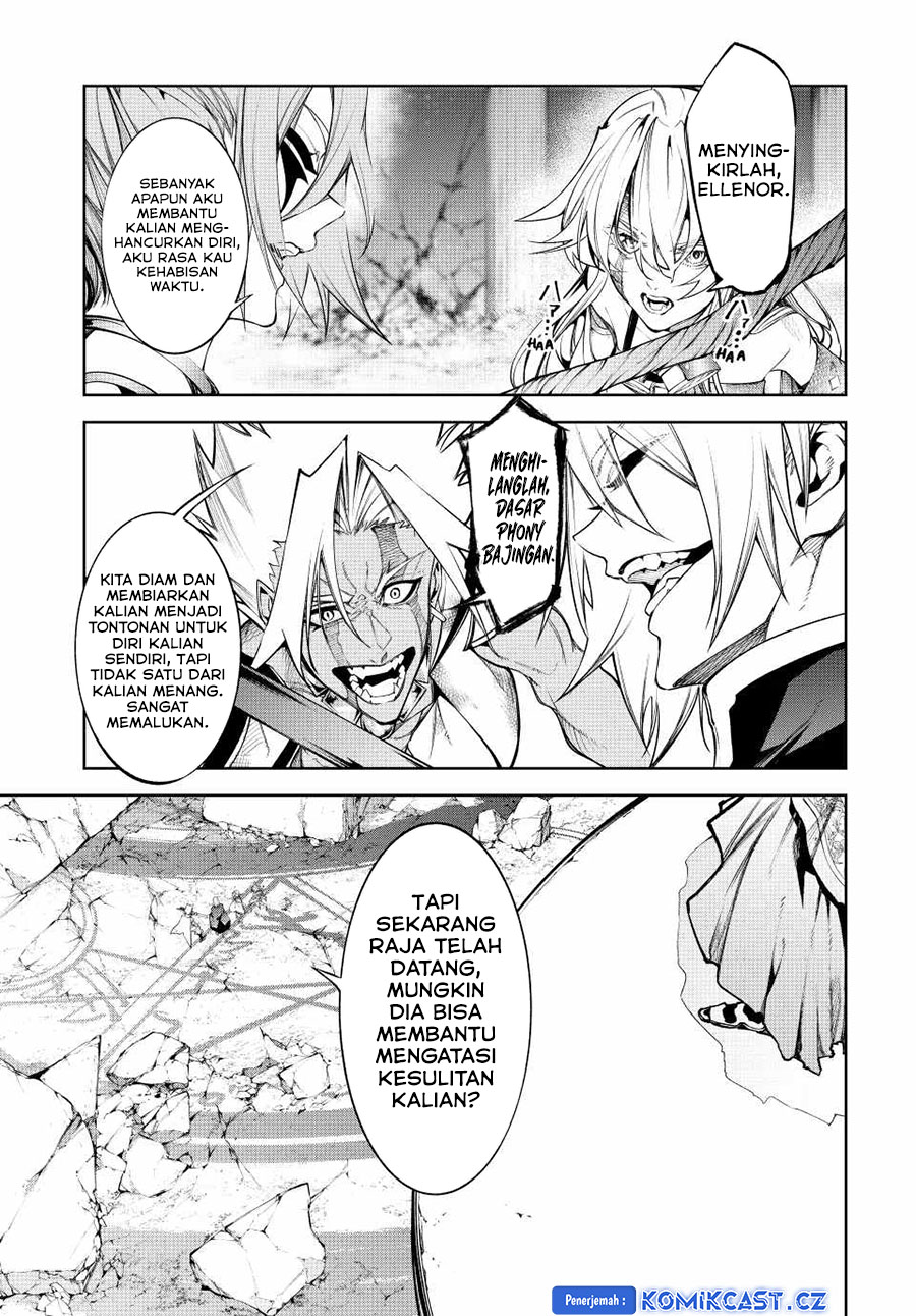 Tsue to Tsurugi no Wistoria Chapter 40 Gambar 11