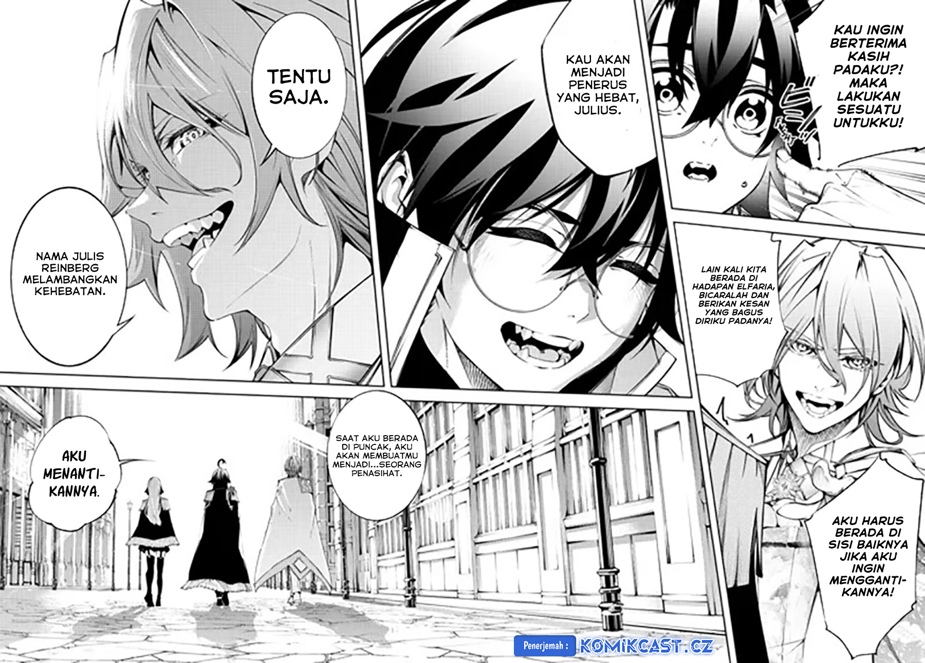 Tsue to Tsurugi no Wistoria Chapter 42 Gambar 40