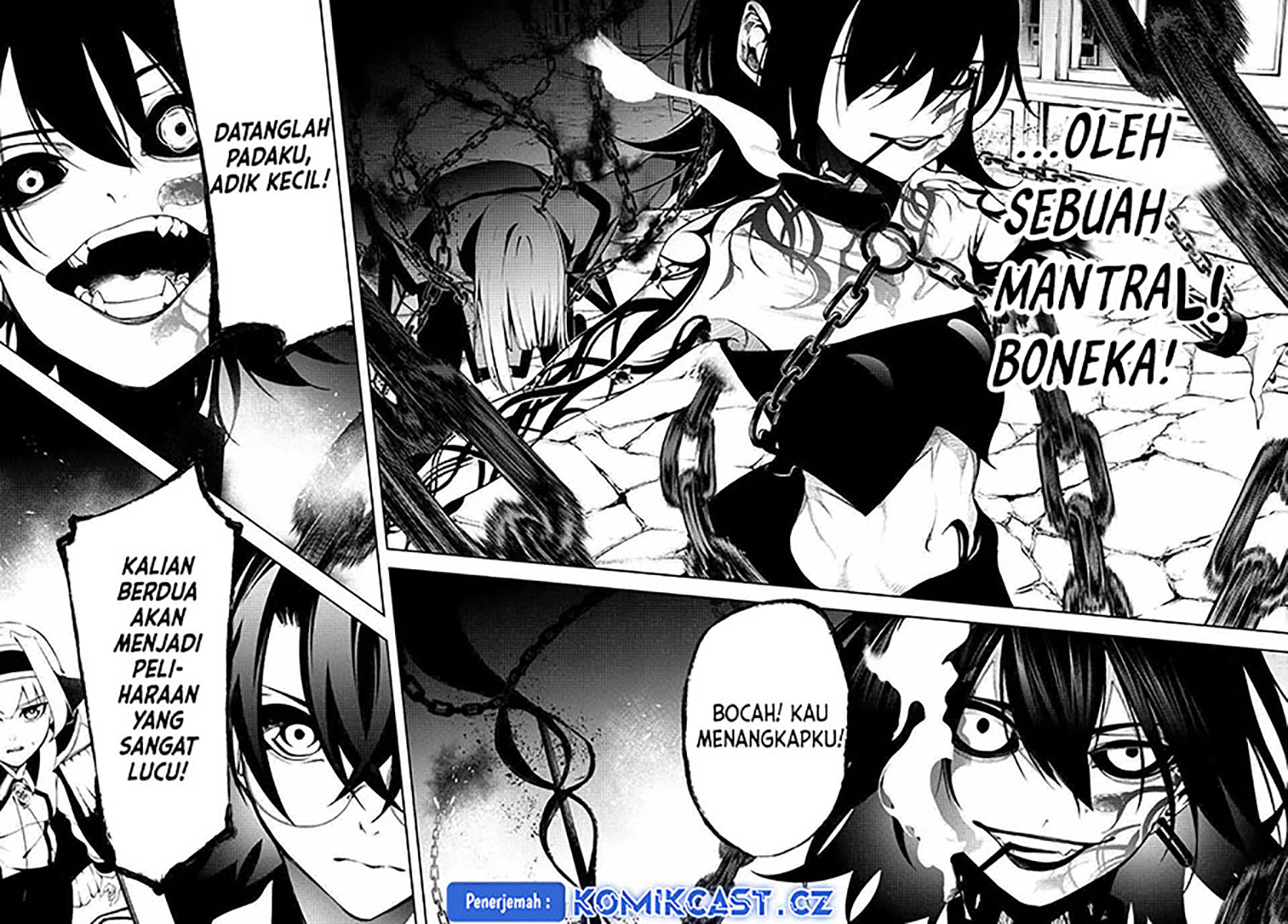 Tsue to Tsurugi no Wistoria Chapter 43 Gambar 37