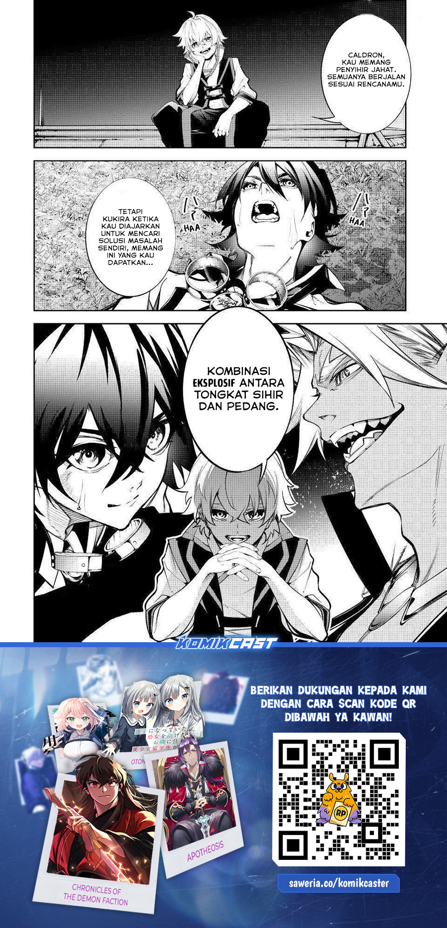 Tsue to Tsurugi no Wistoria Chapter 48 Gambar 30