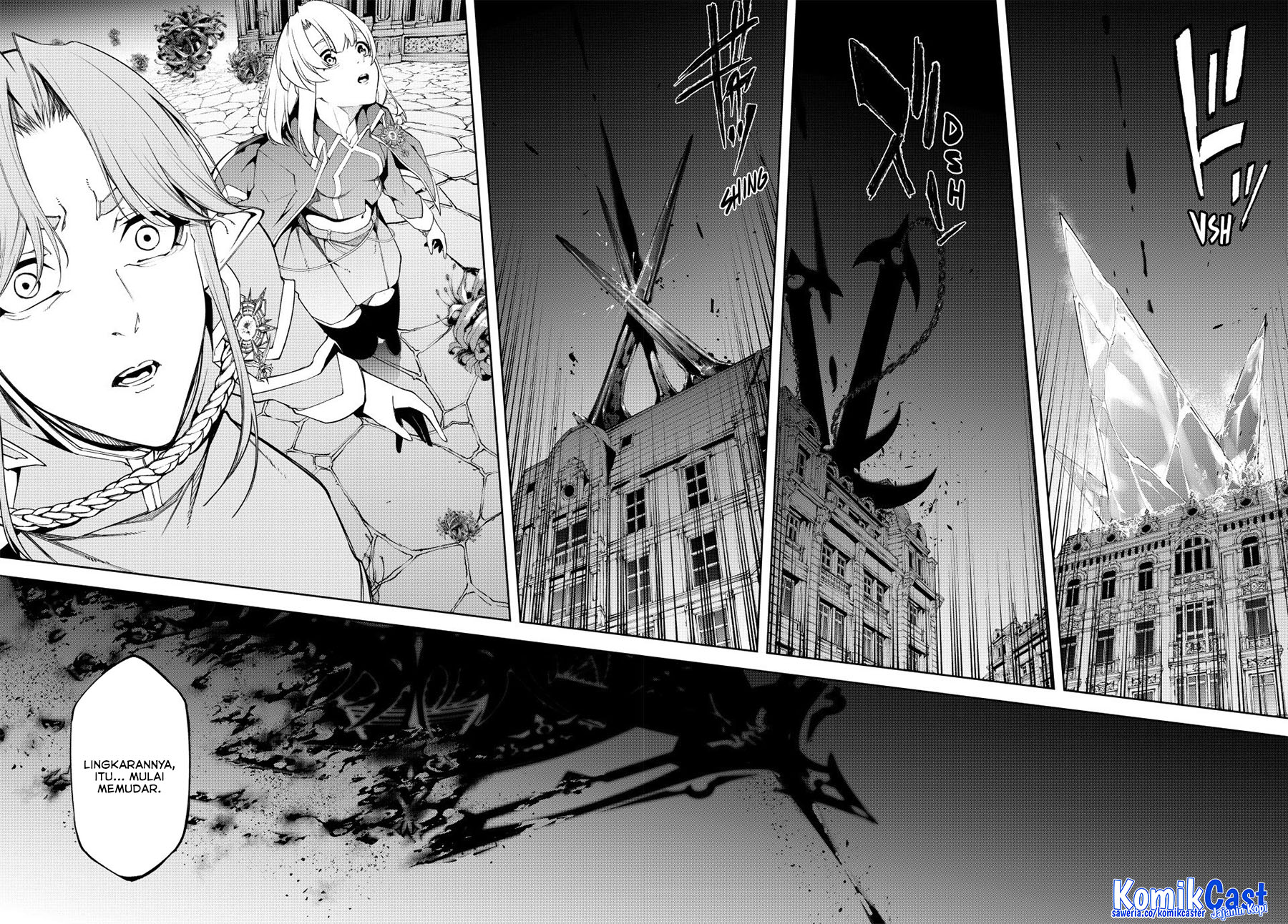Tsue to Tsurugi no Wistoria Chapter 54 Gambar 27