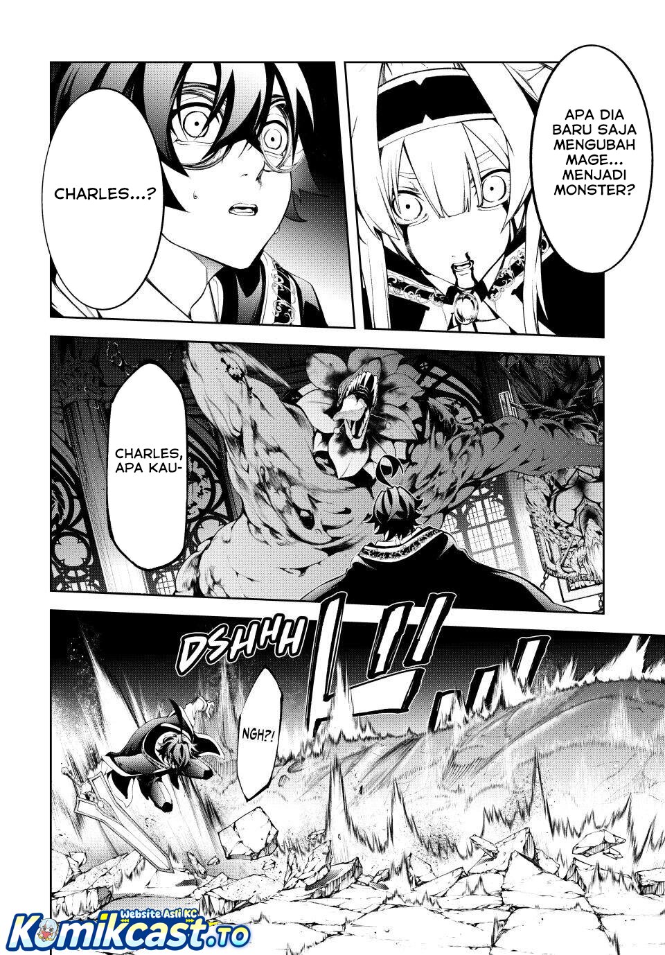 Tsue to Tsurugi no Wistoria Chapter 58 Gambar 16