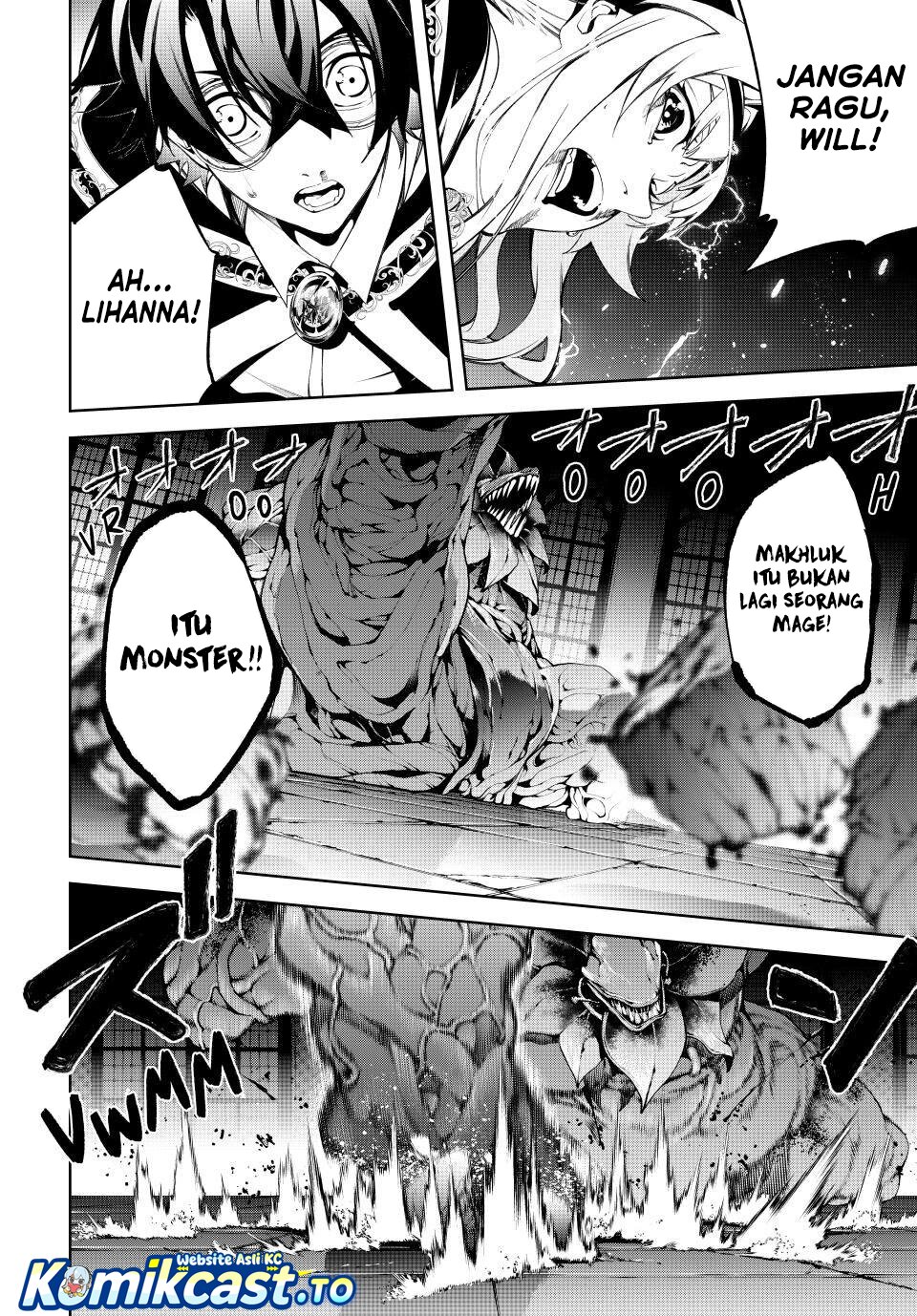 Tsue to Tsurugi no Wistoria Chapter 58 Gambar 18