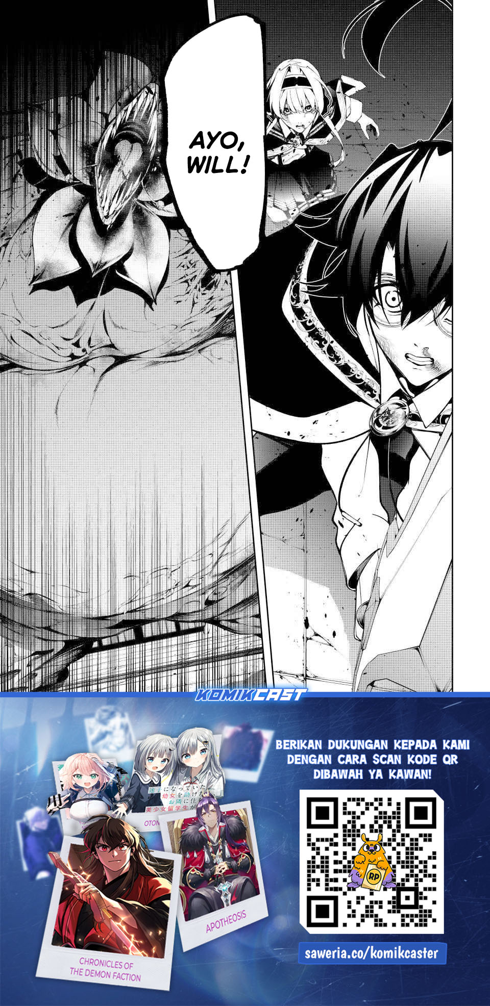 Tsue to Tsurugi no Wistoria Chapter 59 Gambar 40