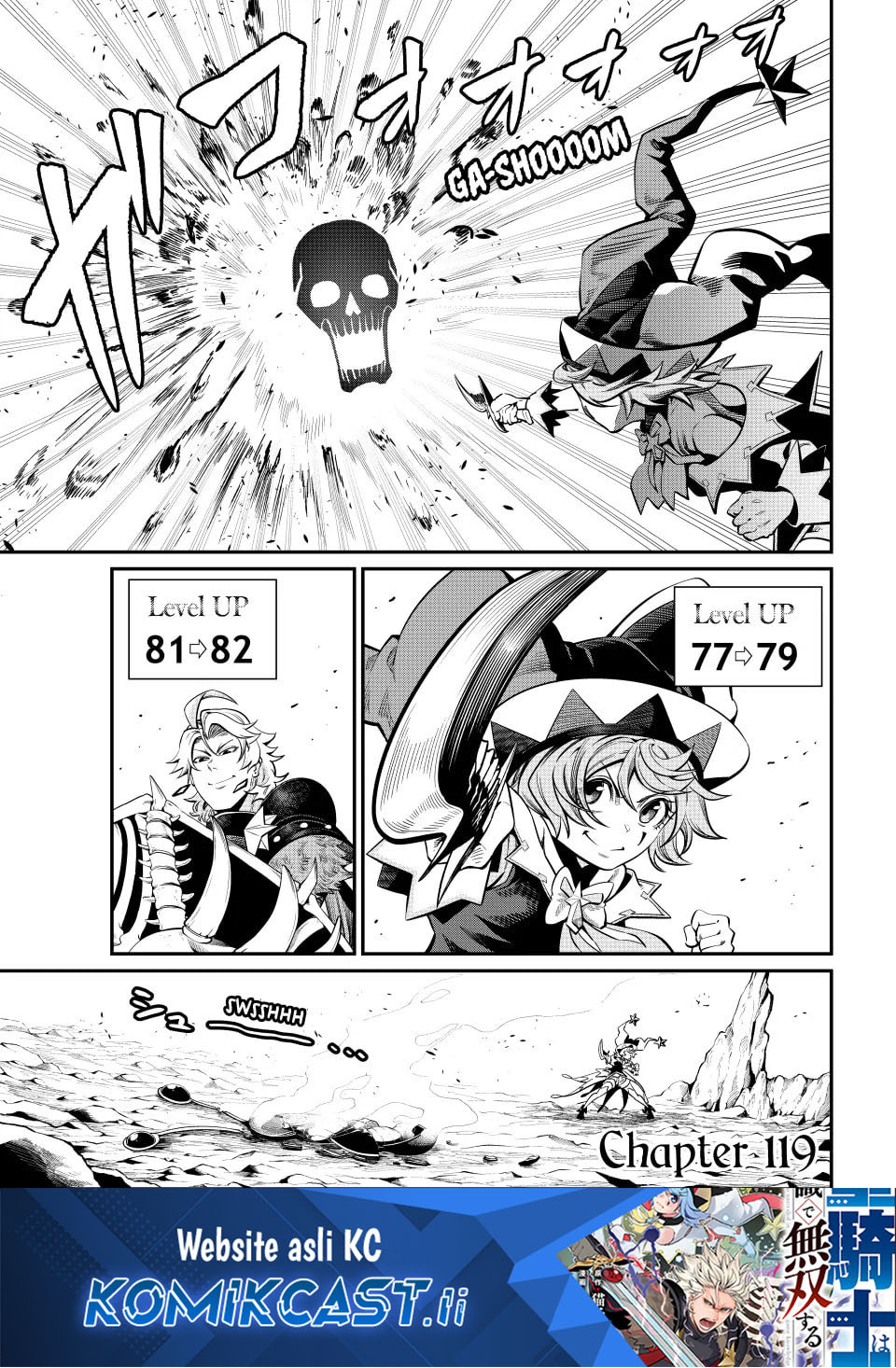 Tsuihou Sareta Tenshou Juu Kishi wa Game Chishiki de Musou Suru Chapter 119 Gambar 2