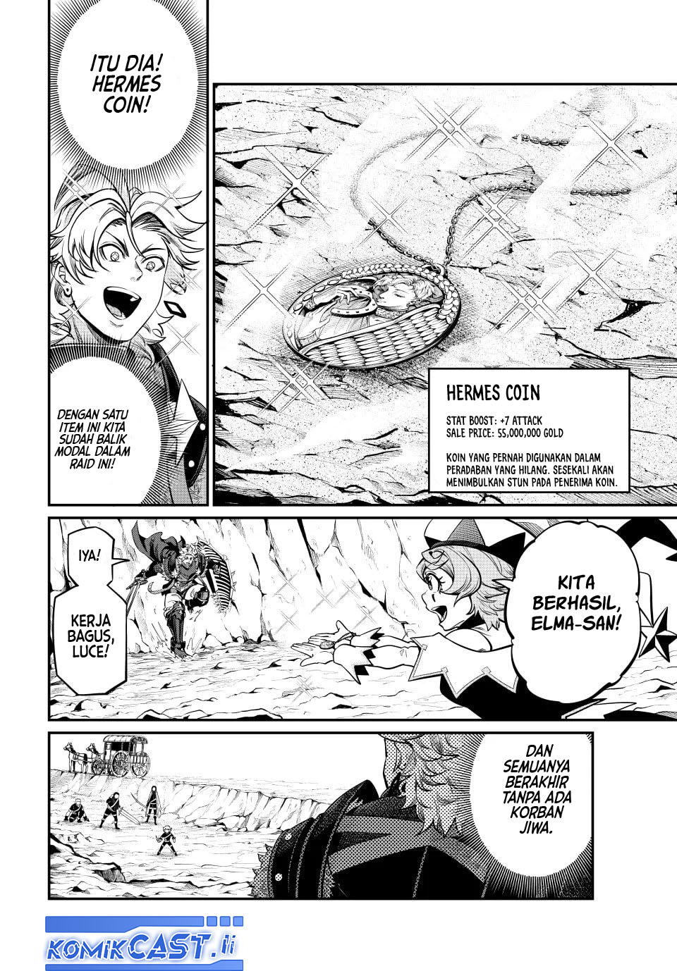 Tsuihou Sareta Tenshou Juu Kishi wa Game Chishiki de Musou Suru Chapter 119 Gambar 3