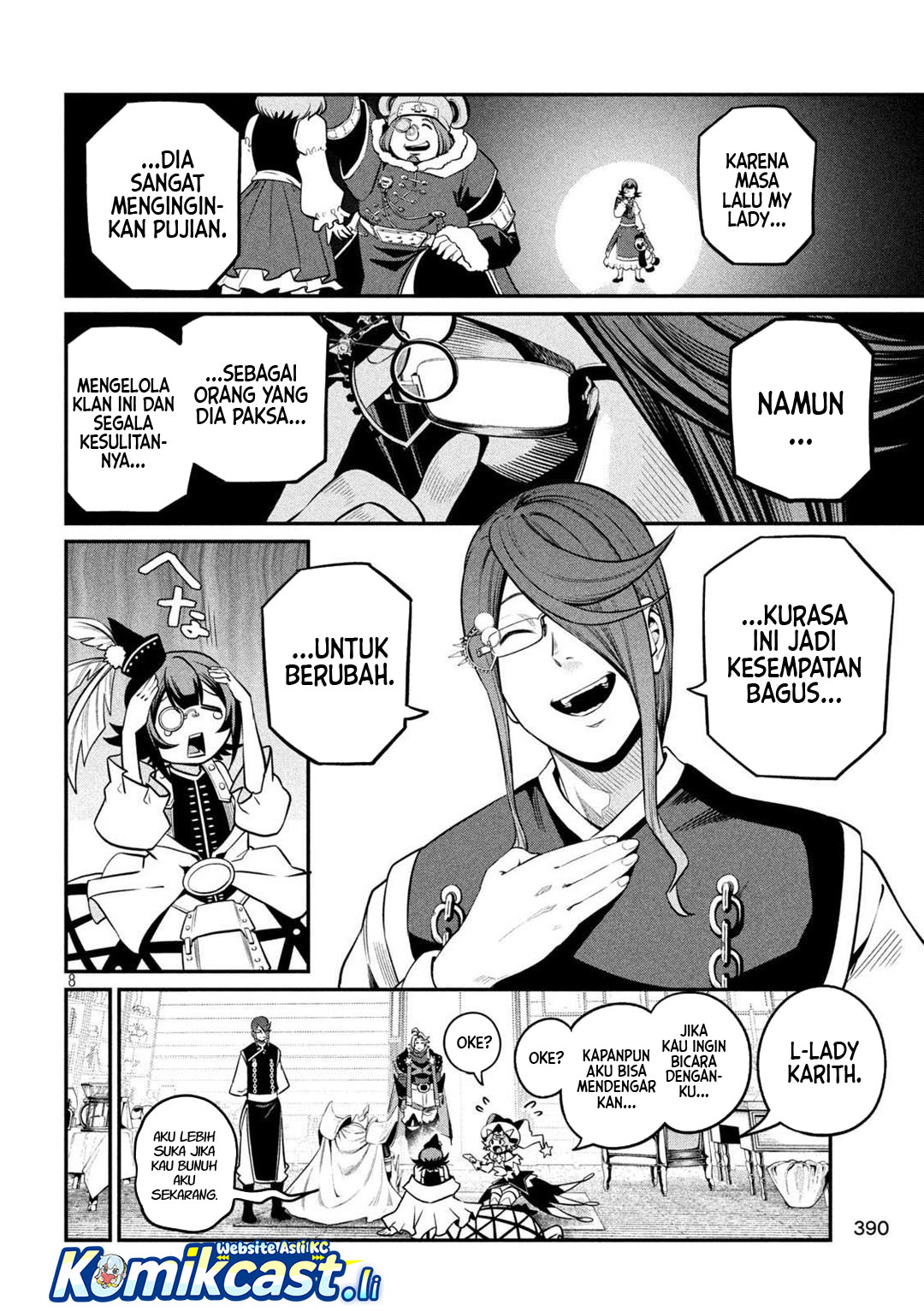 Tsuihou Sareta Tenshou Juu Kishi wa Game Chishiki de Musou Suru Chapter 128 Gambar 9