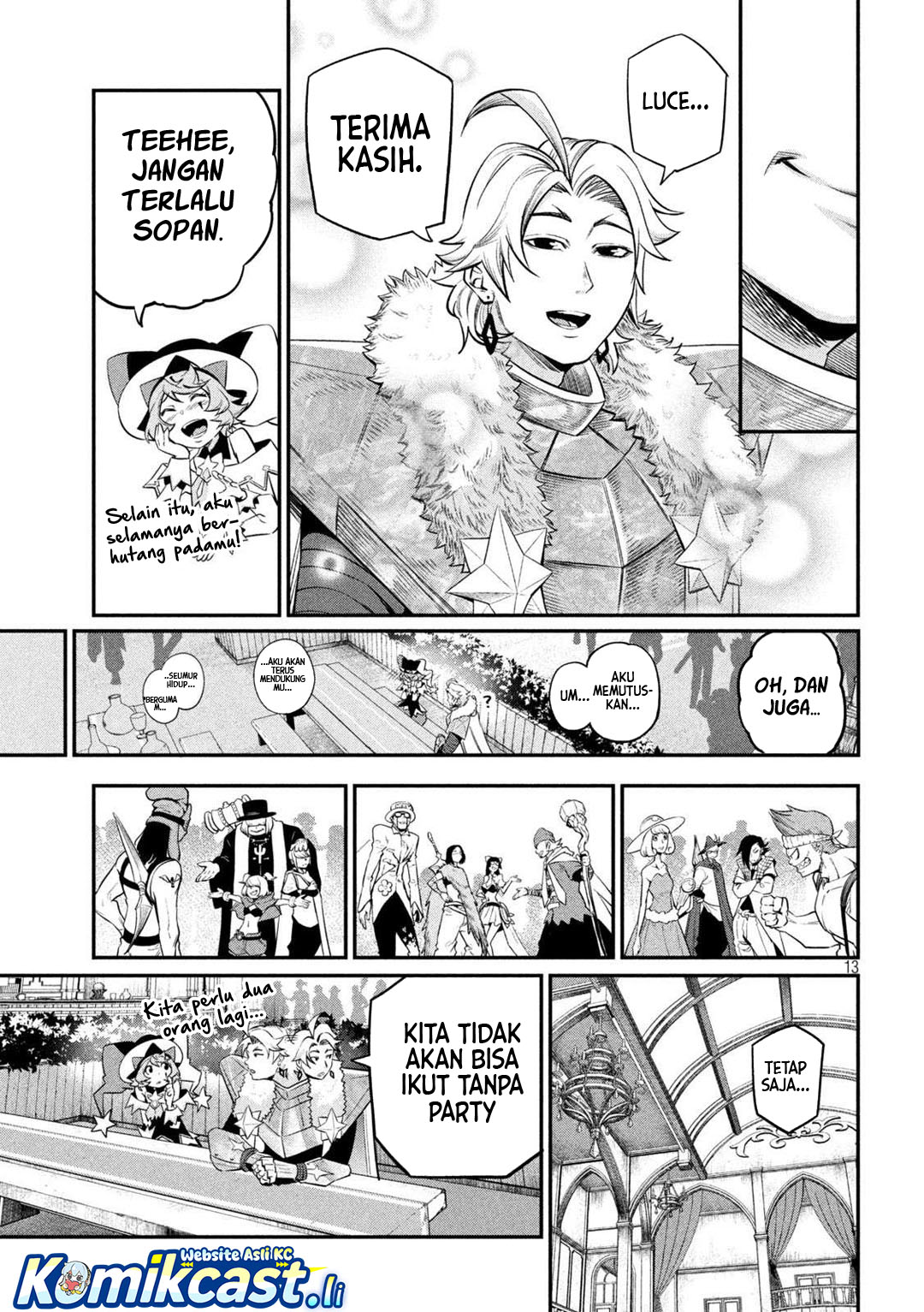 Tsuihou Sareta Tenshou Juu Kishi wa Game Chishiki de Musou Suru Chapter 130 Gambar 14