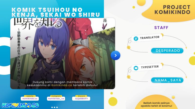 Tsuihou no Kenja, Sekai wo Shiru ~Osanajimi Yuusha no Atsuryoku kara Nigete Jiyuu ni Natta Ore~ Chapter 24 Gambar 1
