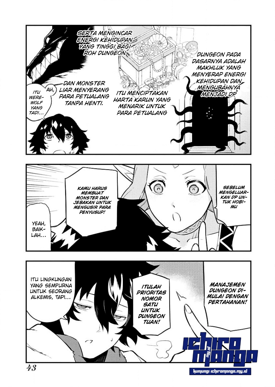 Tsuihou Sareta Renkinjutsushi-San, Saikyou No Dungeon Wo Tsukurimasen Ka? Chapter 02.1 Gambar 9