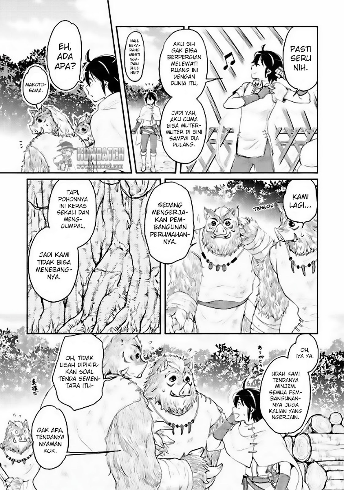 Tsuki ga Michibiku Isekai Douchuu Chapter 06 Gambar 7