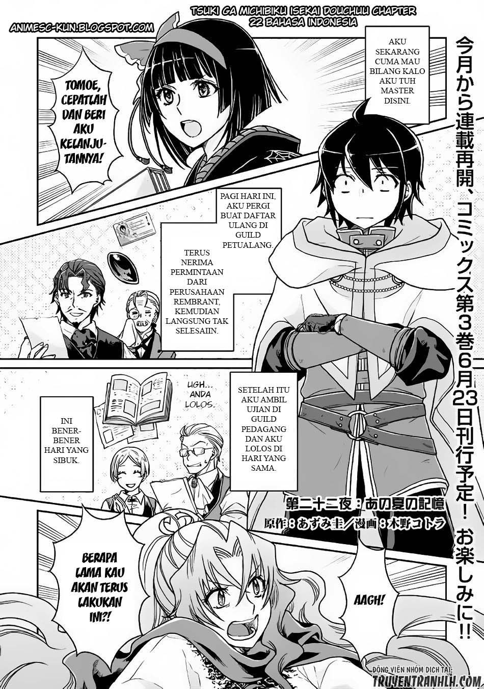 Tsuki ga Michibiku Isekai Douchuu Chapter 22 Gambar 2