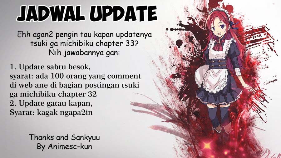 Tsuki ga Michibiku Isekai Douchuu Chapter 32 Gambar 27