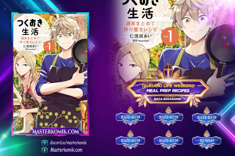 Tsukuoki Life: Weekend Meal Prep Recipes! Chapter 08 Gambar 1