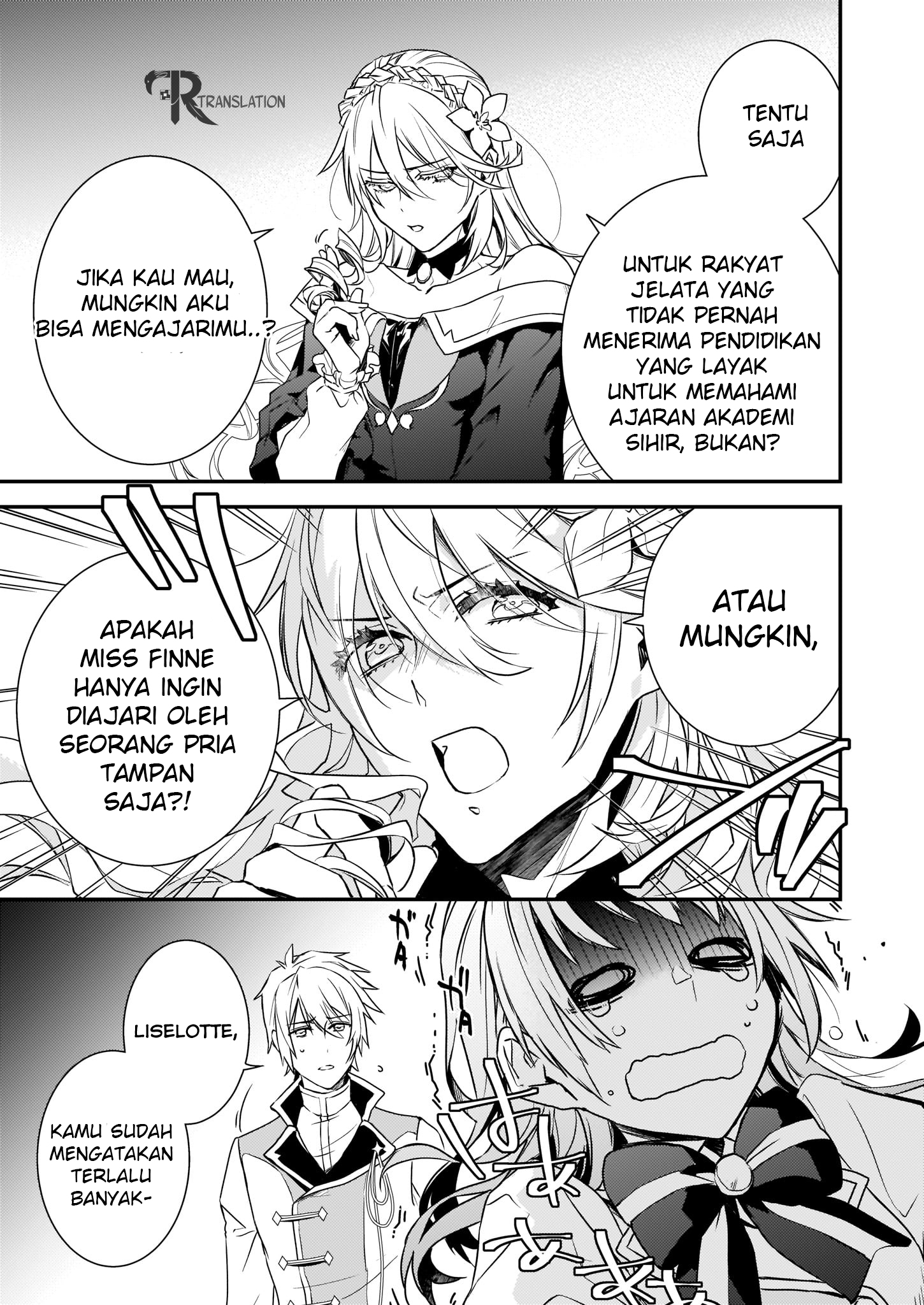 Tsundere Akuyaku Reijou Liselotte to Jikkyou no Endo-kun to Kaisetsu no Kobayashi-san (Endo and Kobayashi’s Live Commentary on the Villainess) Chapter 01 Gambar 16