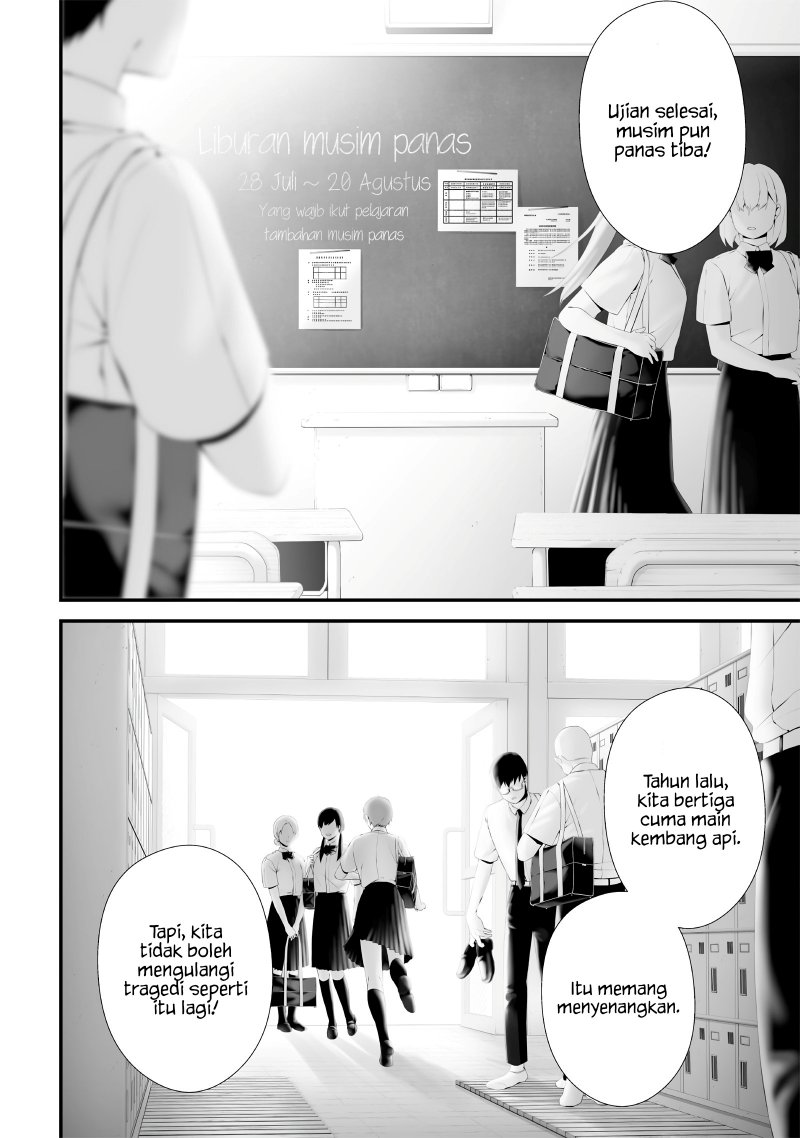 Tsurenai Hodo Aokute Azatoi Kurai ni Akai Chapter 59 Gambar 2