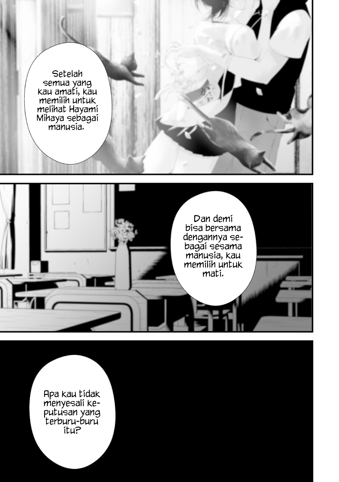 Tsurenai Hodo Aokute Azatoi Kurai ni Akai Chapter 81 Gambar 9