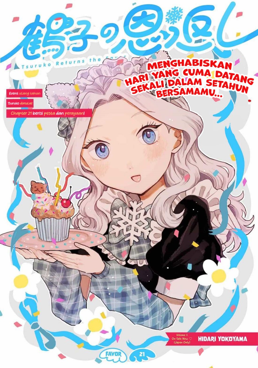 Tsuruko Returns the Favor Chapter 21 Gambar 4