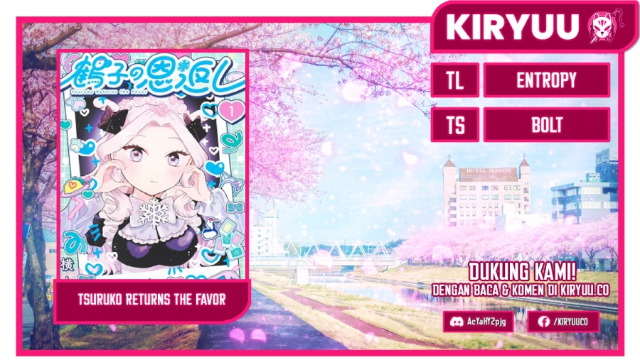 Tsuruko Returns the Favor Chapter 39 End Gambar 1