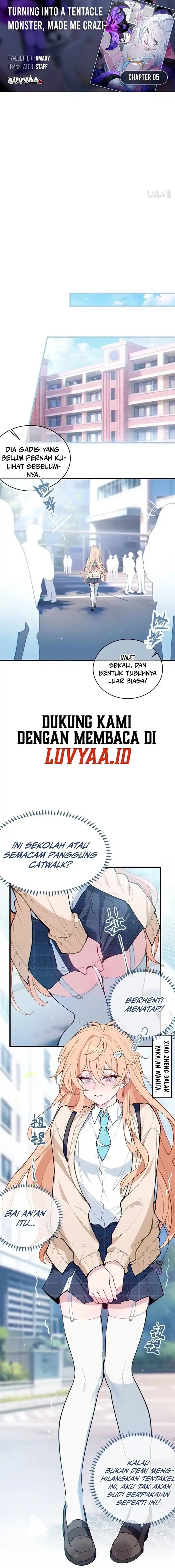 Turning Into A Tentacle Monster, Made Me Crazier Chapter 05 Gambar 1