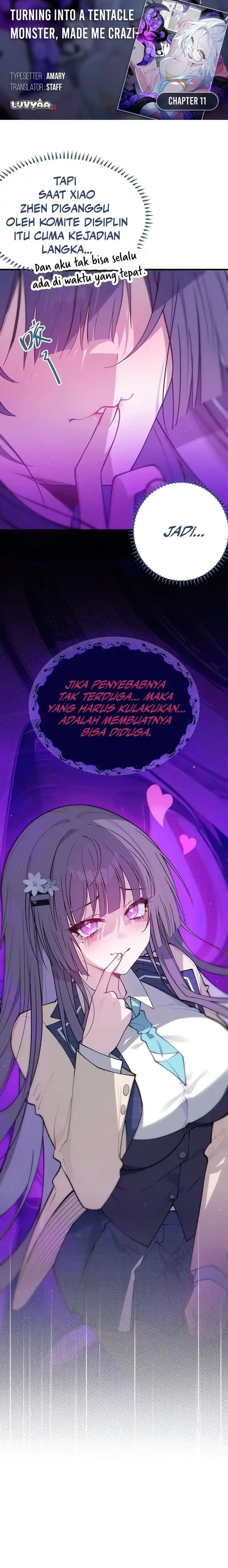 Turning Into A Tentacle Monster, Made Me Crazier Chapter 11 Gambar 1