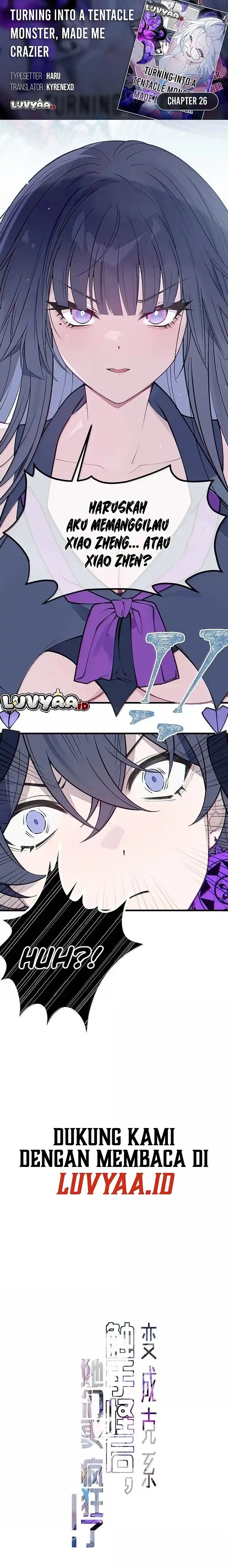 Turning Into A Tentacle Monster, Made Me Crazier Chapter 26 Gambar 1