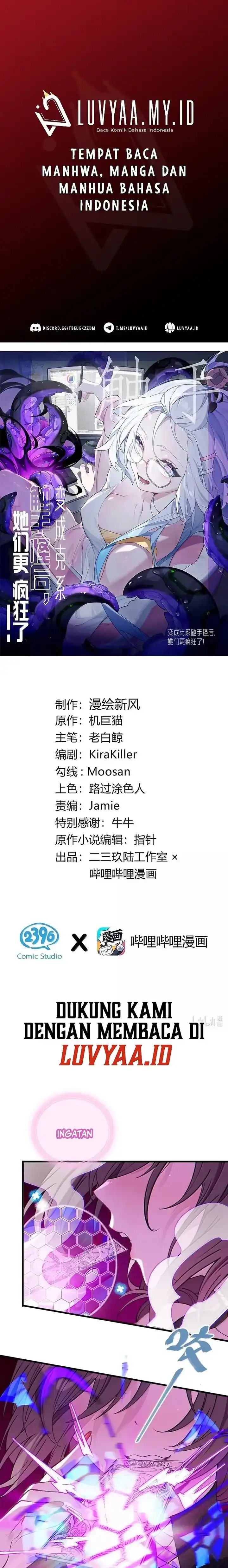 Turning Into A Tentacle Monster, Made Me Crazier Chapter 31 Gambar 1