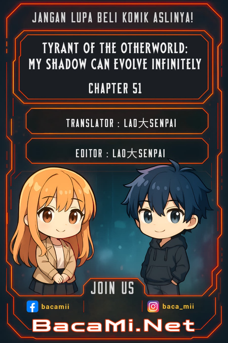 Tyrant of the Otherworld: My Shadow Can Evolve Infinitely Chapter 51 Gambar 1