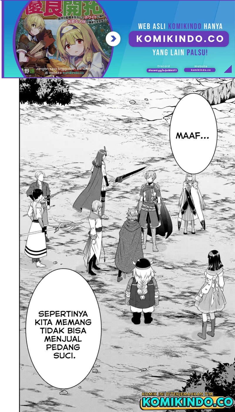 Tensei Ryoushu no Yuuryou Kaitaku: Zensei no Kioku o Ikashite White ni Tsutometara, Yuunou na Jinzai ga Atsumari Sugimashita Chapter 22.2 Gambar 2