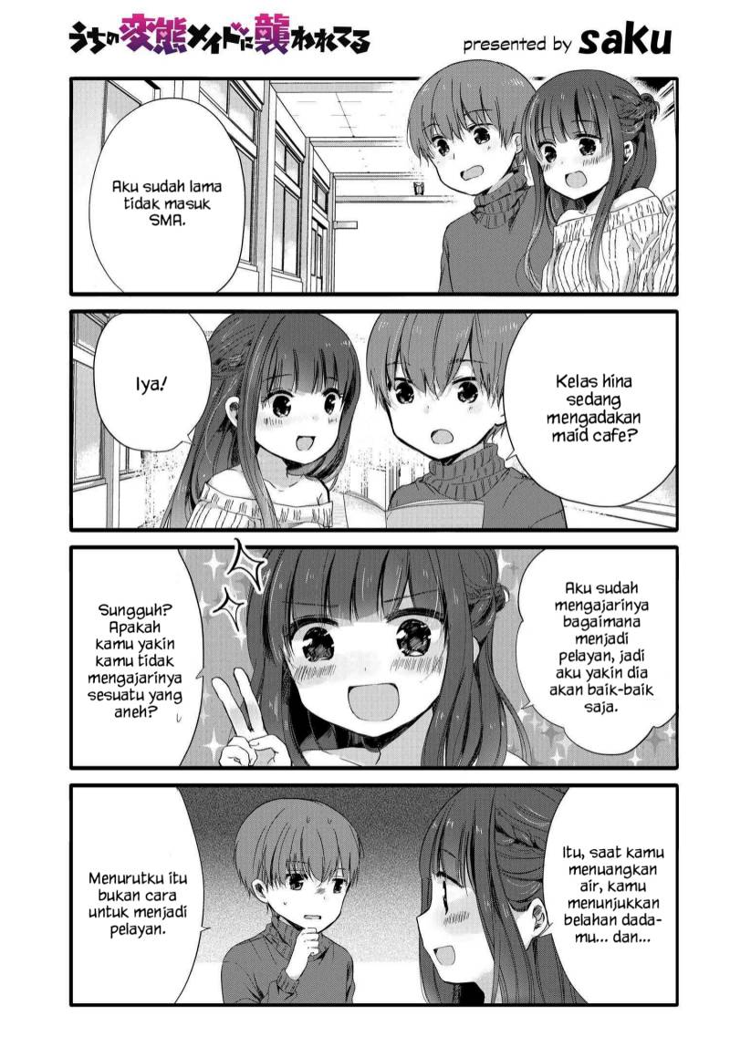 Uchi no Hentai Maid ni Osowareteru Chapter 54 Gambar 1