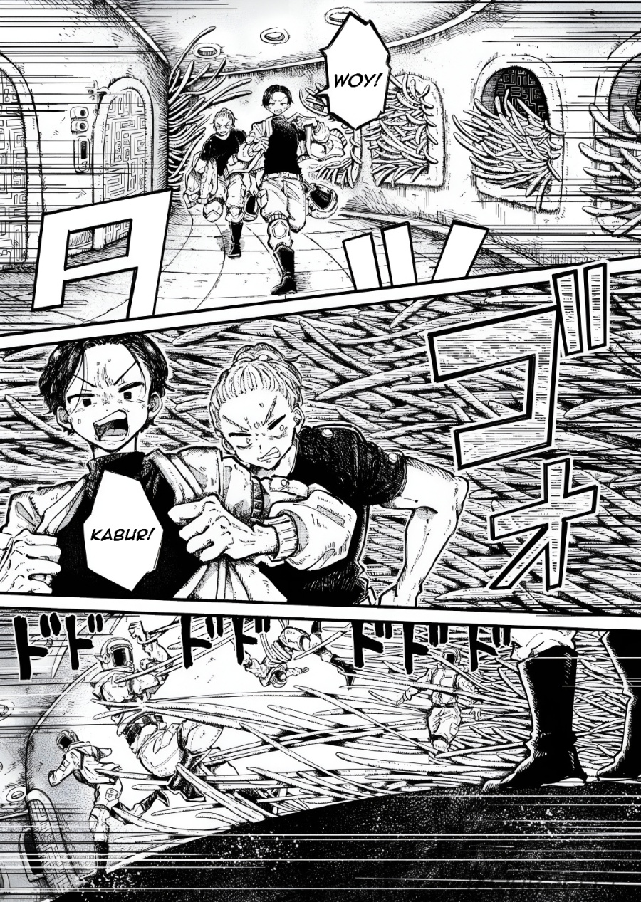 Uchuujin G-Men Chapter 04 Gambar 17