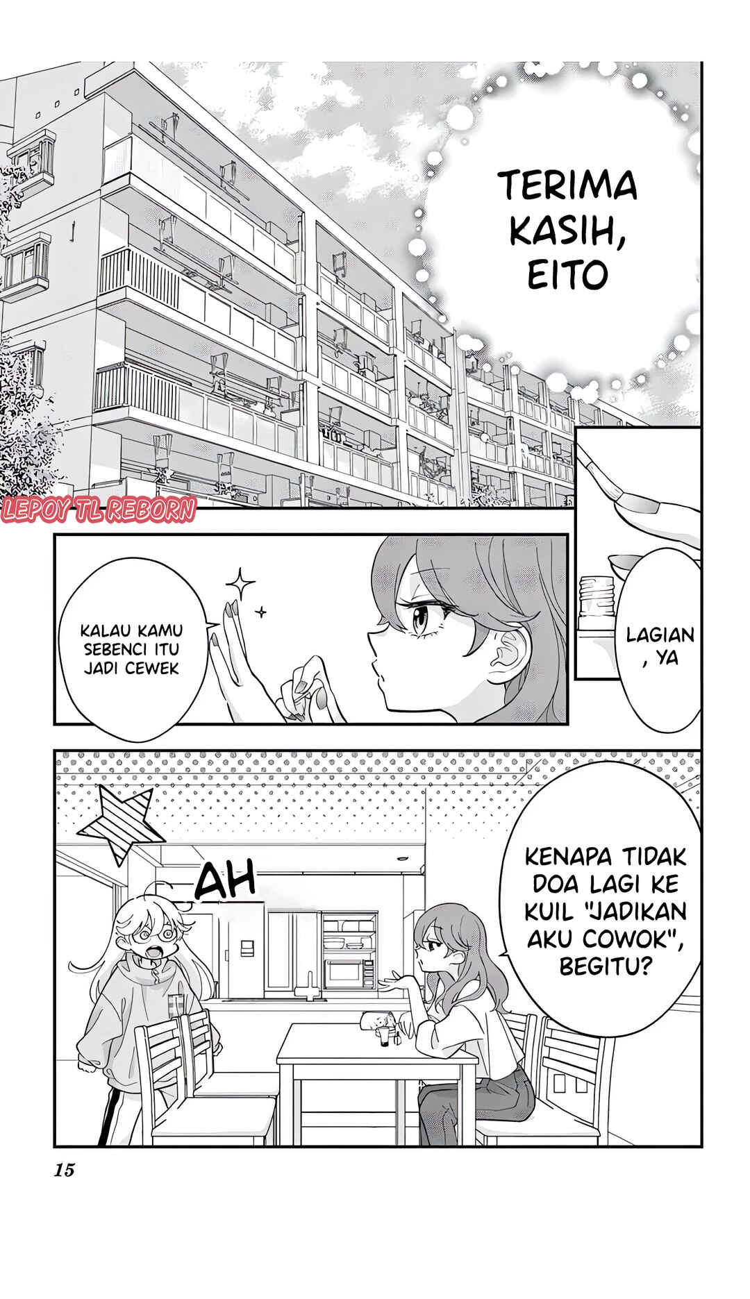 Uesugi-kun wa Onnanoko wo Yametai Chapter 02 Gambar 15